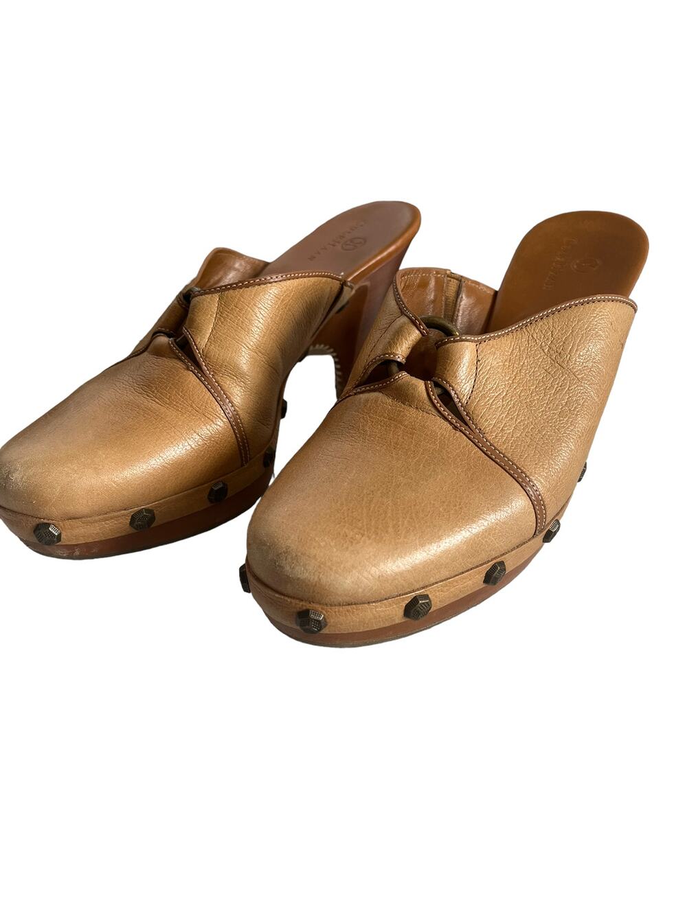 Cole Haan Kenna Studded Leather Clogs Size 8 B